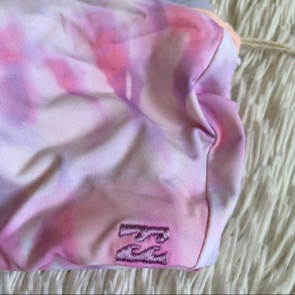 Billabong Keep It Mellow Pink/Purple Cheeky Tie Dye Fiji Bikini Set•NWT - Picture 9 of 13